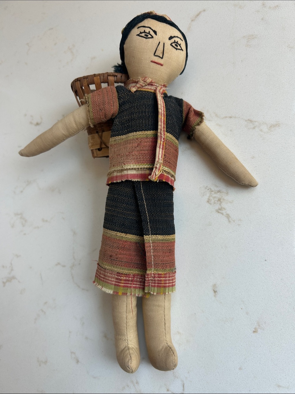 Vintage Igorot 9” doll